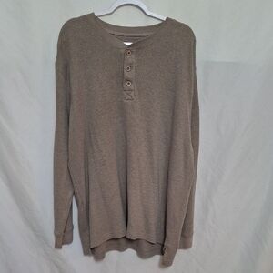 Craftsman Men's  2xl Henley Thermal